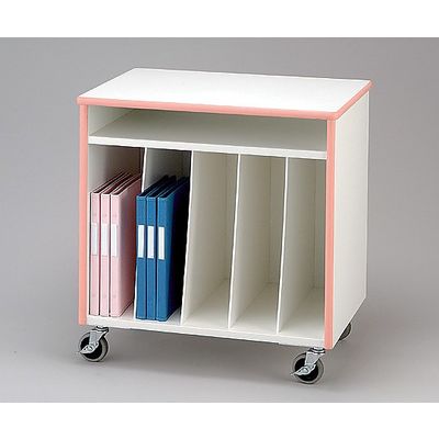 小野シャンブル フィルムカルテワゴン 660×450×700mm CN-171 1台 0-7179-01（直送品）