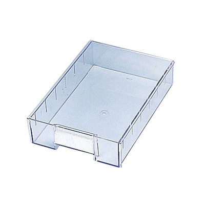 アズワン アルティア小物ユニット交換用樹脂ケース A4ケース・クリア 213×305×70mm WB-2 1セット(3個)（直送品）