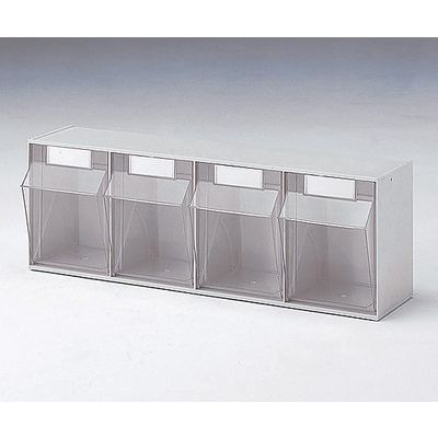 アズワン BOXケース 4BOX 600×168×207mm 920040 1個 0-5440-01（直送品）