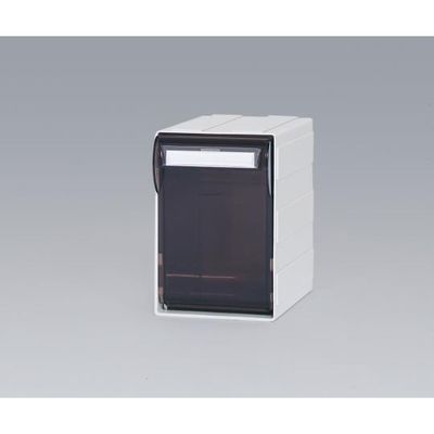 サカセ化学工業 カセッター A5サイズ以下(W125×D192×H186mm)前傾1段 アンバー HA5-N41 1セット(2個)（直送品）