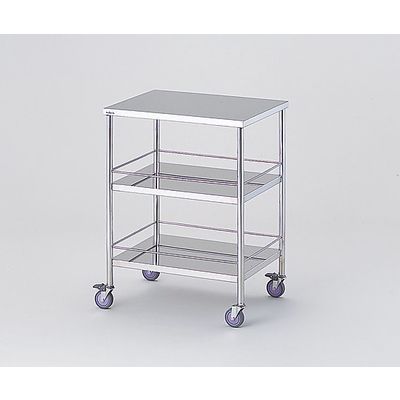 アズワン エコノミー回診車 3段 450×300×800mm KSC3 1台 0-9945-03（直送品）