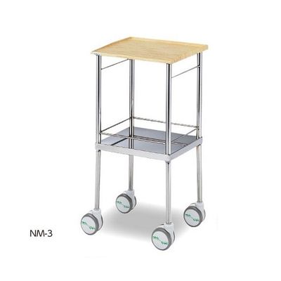 アズワン ナビスメイトワゴン(天板木目タイプ) 458×406×867mm NM-3 1台 0-4147-01（直送品）