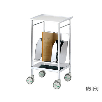 アズワン ナビスメイトワゴン・レントゲンフィルム収納タイプ 458×406×867mm NM-1R 1台 0-7931-01（直送品）