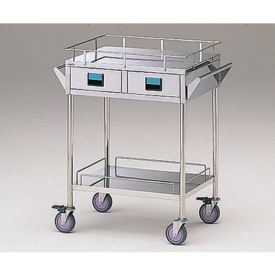 アズワン カラフルカート 2段ー青 750×450×855mm K2W-B 1台 0-3441-06（直送品）