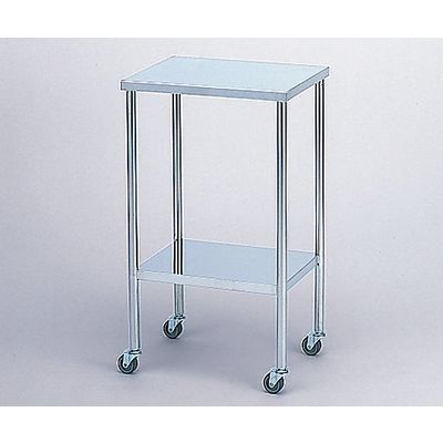 アズワン 器械卓子(処置台) 手摺り無し 450×300×750mm C-1B 1台 0-5950-02（直送品）