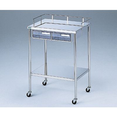 アズワン ステンレスエコノミーカート 600×450×750mm W 1台 0-5696-02（直送品）