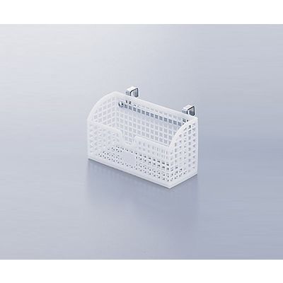 西村製作所 カラーセット台用オプション メッシュラック 白 225×87×120mm 1セット（2個） 0-9226-01（直送品）