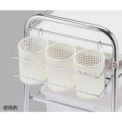 西村製作所 カラーセット台用オプション スプレーホルダー 白 260×110×110mm 0-9228-02 1個（直送品）