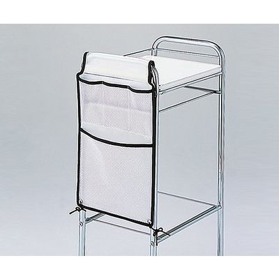 西村製作所 カラーセット台用オプション ワゴンポケット クリア 295×3×500mm 80141 1個 0-9230-01（直送品）