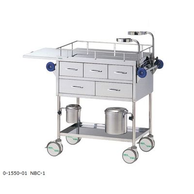 アズワン 繃帯交換車 700×450×850mm NBC-1 1台 0-1550-01（直送品）