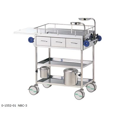 アズワン 繃帯交換車 700×450×850mm NBC-3 1台 0-1552-01（直送品）