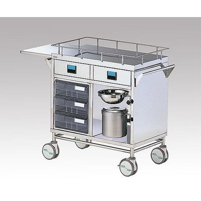 アズワン 繃帯交換車 750×450×880mm BC-3000 1台 0-4596-01（直送品）