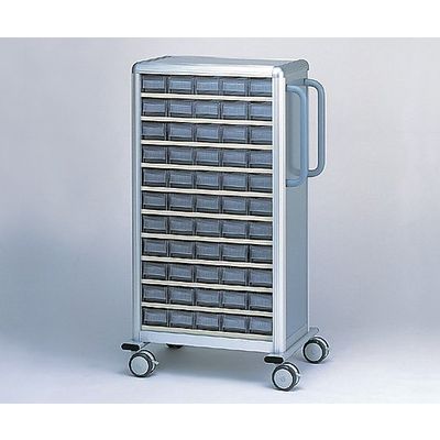 アズワン 与薬車カート 55人用 752×483×1287mm CC-55 1台 0-1540-01（直送品）