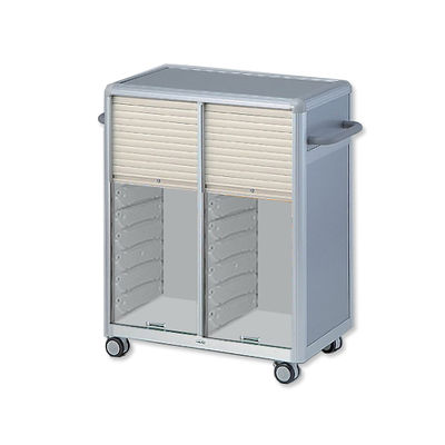 アズワン 散薬トレーカート 826×537×1000mm シャッター付 SK400WS 1台 0-6103-04（直送品）