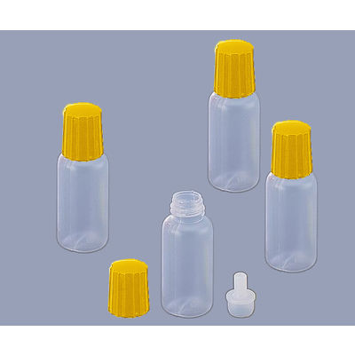 ケーエム化学 A点眼容器 10mLセット キャップ色:黄 1セット（300個:100個×3箱） 0-8176-04（直送品）