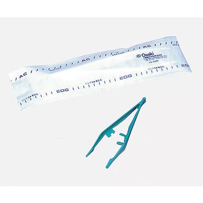 オオサキメディカル 滅菌プラスチックピンセット 125mm 55628 1箱(100本) 0-9091-01（直送品）