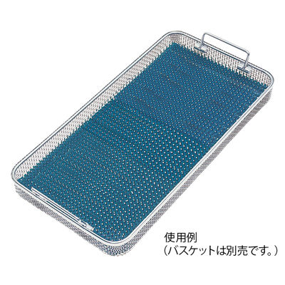 牧口ゴム 洗浄機用穴あきシリコンマット ダークグリーン 0-8743-01 1個（直送品）