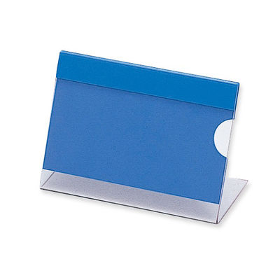 アズワン 名札立 ブルー 0-830-03 1セット(15枚)（直送品）