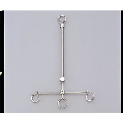 アズワン ガードル棒 伸縮型 600~900mm TP-69 1本 0-5684-19（直送品）