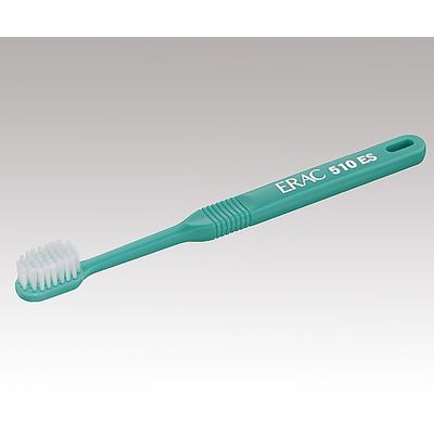 【介護用歯ブラシ】 口腔粘膜ケア用ブラシ(エラック) エクストラソフト 510ES 1セット(9本)  ライオン（直送品）