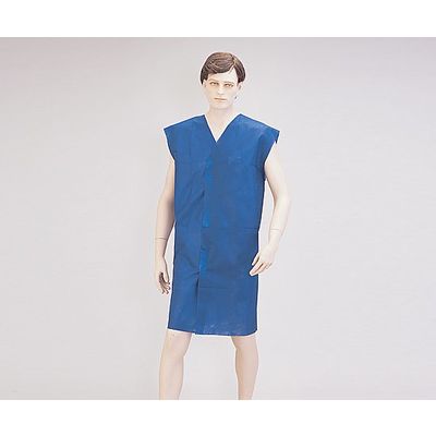 アズワン ディスポ 検診ウェア AD-2 1袋(1枚) 8-7570-02（直送品）