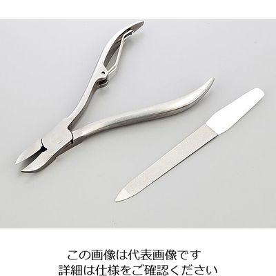サンクラフト 爪切り(ドイツニッパー型) 125mm 8-7755-01 1セット(2個)（直送品）