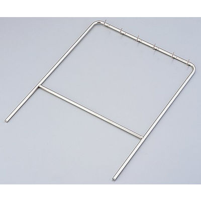 アズワン プラスチックワゴンハンガー 6本架 8-8719-11 1個（直送品）