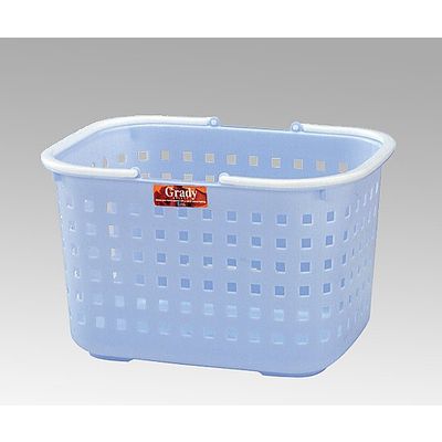 アスベル グレディーバスケット M ブルー 7416-47 1セット(4個) 8-9001-02（直送品）