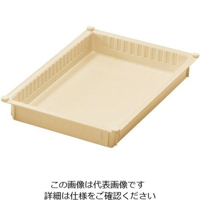 アズワン アルティアトレー(スタンダードサイズ) アイボリー 600×400×85mm NRT-75V 1個 0-5732-41（直送品）
