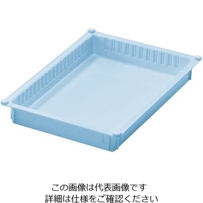 アズワン アルティアトレー(スタンダードサイズ) ライトブルー 600×400×85mm NRT-75BLV 1個 0-5732-43（直送品）