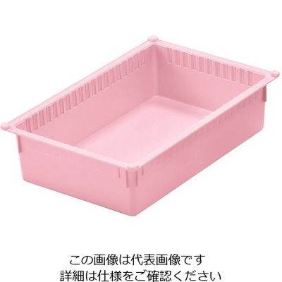 アズワン アルティアトレー(スタンダードサイズ) ライトピンク 600×400×160mm NRT-150PKV 1個 0-5732-46（直送品）