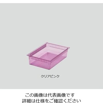 アズワン アルティア スタンダードポリカトレー クリアピンク 600×400×160 NRT-150PKCV 1個 0-5733-14（直送品）