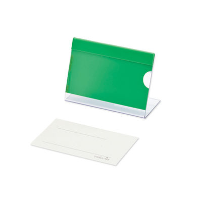 アズワン 名札立 グリーン 0-830-07 1セット(15個)（直送品）