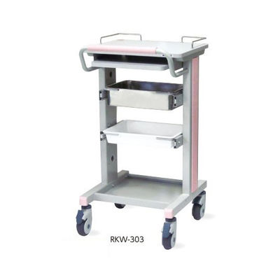 ナカバヤシ 電子カルテワゴン 500×500×935mm RKW-303 1個 0-9081-14（直送品）