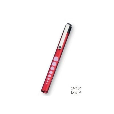 アイワマックコーポレーション ソフトLEDアルカプッシュライト ワインレッド 0-9271-24 1セット(4本)（直送品）