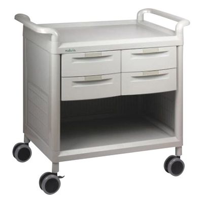 アズワン モバイルストアーカート 浅型4個 MS24A 1個 7-1087-01（直送品）