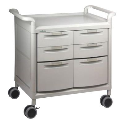 アズワン モバイルストアーカート 浅型4個・深型2個 MS24E 1個 7-1087-04（直送品）