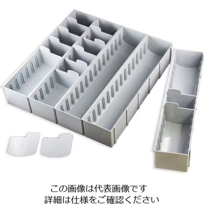 アズワン モバイルイージーカート用オプションパーツ セパレートケース11 40分割(横5列×縦8列) 7-1271-03 1個（直送品）