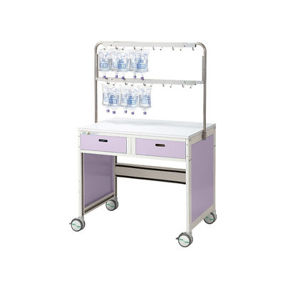 アズワン アルティア 点滴処置車 950×700×1550 ラベンダー ラベンダー950 1個 8-2167-22（直送品）
