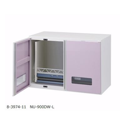 アズワン アルティア上段 ダウンウォールユニット1段 900×475×550 NU-900DW-L 1個 8-3974-11（直送品）