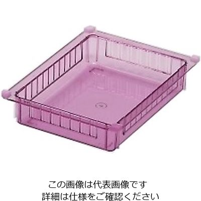 アズワン アルティア ハーフポリカトレー クリアピンク 300×400×85 AHT-75PKCV 1個 8-4892-13（直送品）