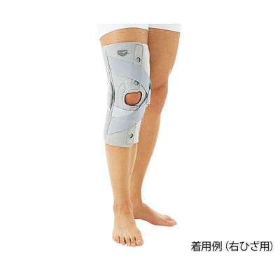アズワン フルオープンニーステーサポーター(Dr.MED(R)) 左ひざ用 S DR-K012SL 1個 8-5581-05（直送品）