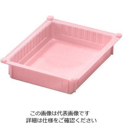アズワン アルティア ハーフトレー ライトピンク 300×400×85 mm AHT-75PKV 1個 8-5866-15（直送品）