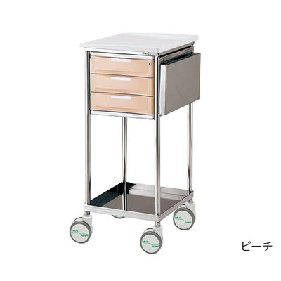 アズワン ナビスメイト・トレイワゴン 補助天板付き 8-5893-25 1個（直送品）