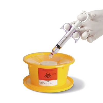 メドライン・ジャパン セーフティ・スプラッシュ(廃液凝固剤入廃棄容器) 500mL GS-SPLASH01 1箱(24個)（直送品）