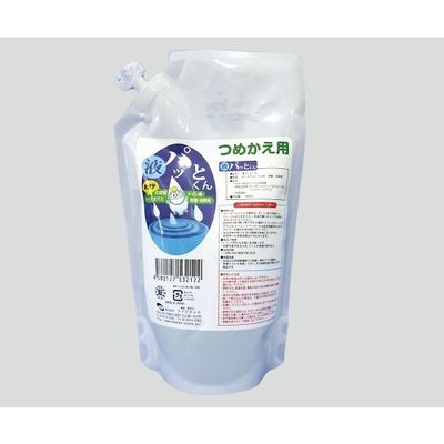 アズワン 液パッとくん(ポータブルトイレ用除菌消臭剤)用 詰替パック(500mL) 8-6355-11 1セット(4袋)（直送品）