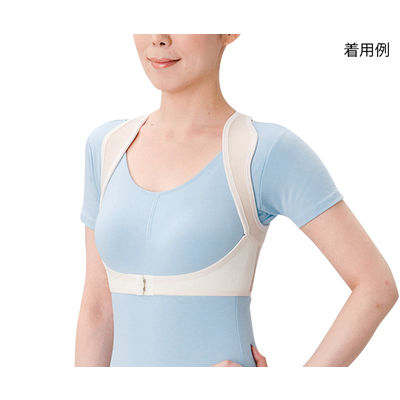 ハヤシ・ニット シャキッと姿勢補正ベルト 79~87 4806 M 1個 8-6603-01（直送品）