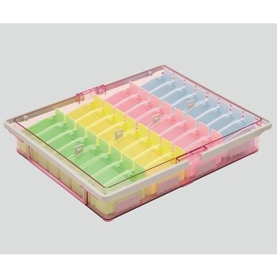 山崎産業 組合せ投薬箱セット 駒(小)セット ピンク YM-32L-PC 1セット 8-6749-01（直送品）