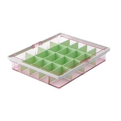 山崎産業 組合せ投薬箱セット 仕切セット ピンク YM-20B-PC 1セット 8-6749-03（直送品）