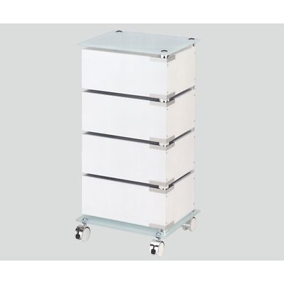 伸和 回転式保管ワゴン ボックスタイプ 380×315×740 FLF007-4LG 1セット 8-6755-02（直送品）